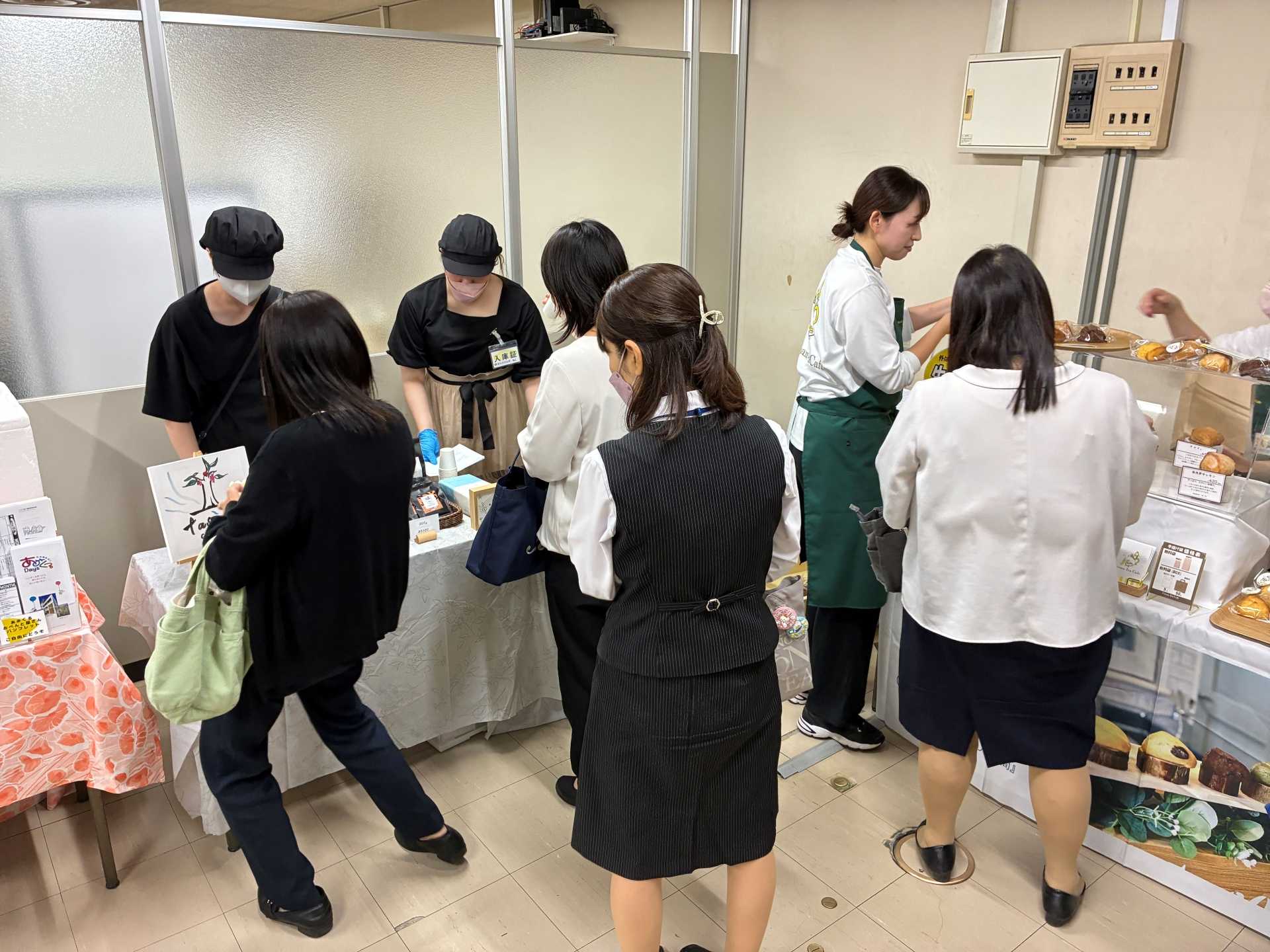 青木信用金庫販売会開催